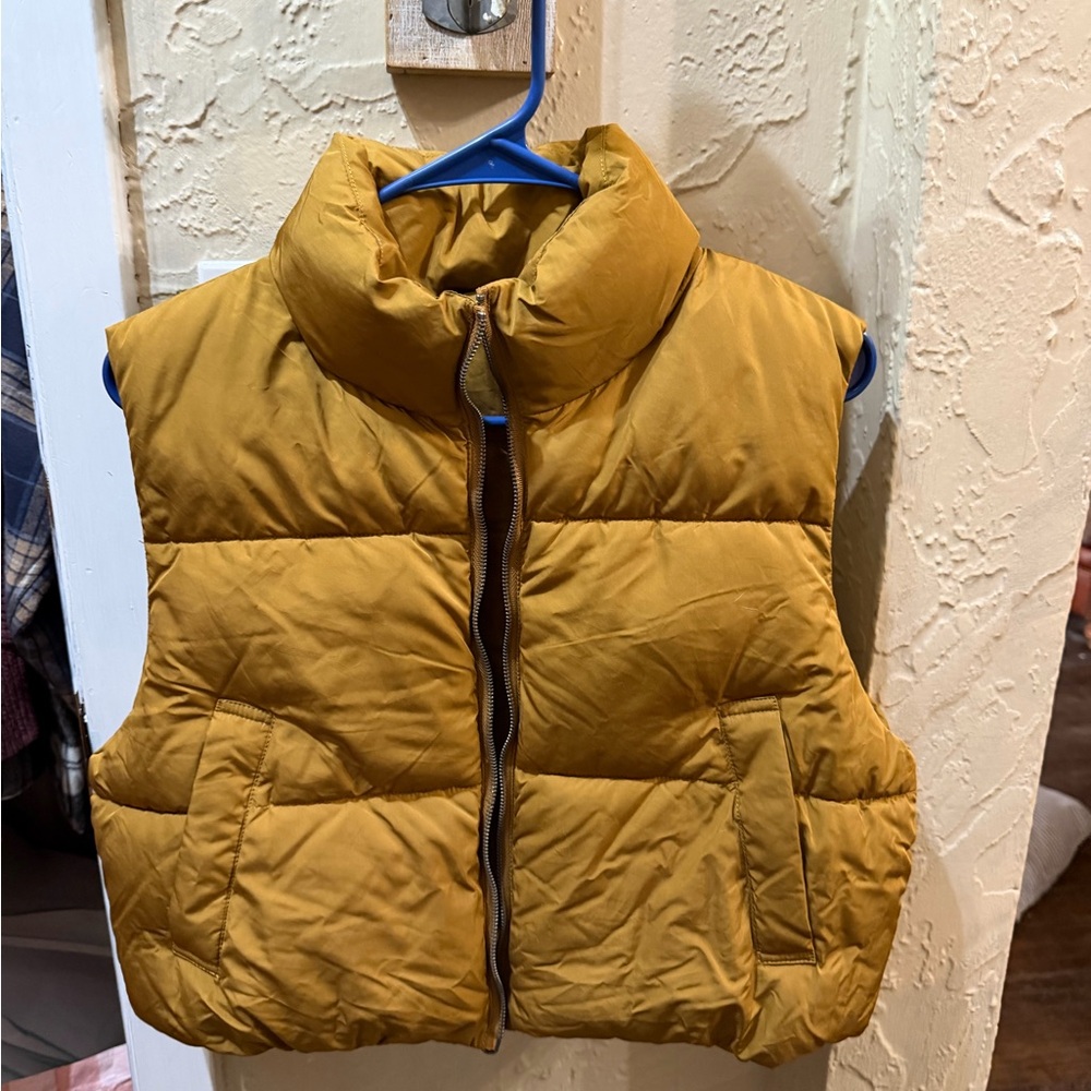 Brown/tanish Puffer Vest